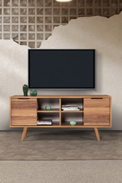 Hanah Home Sina 3320 Soporte para TV Nogal